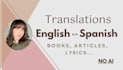 translate english to spanish manually