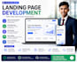 create professional ai business website and landing page