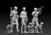 sculpt high quality 3d character statue figurines and creatures for 3d printing