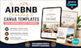 design branding and canva templates for airbnb hosts