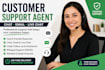 be your customer support agent for email, chat and whatsapp