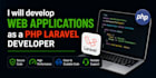 develop web applications as a PHP laravel developer