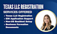 set up your texas llc with ein and complete business registration