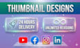 design premium youtube thumbnails using canva
