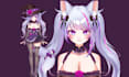 create live2d vtuber model and professional vtuber rigging