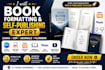 do guided journal formatting and design in canva for amazon KDP and lulu