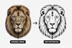 create cnc laser cutting design, dxf, svg from image