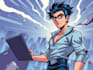 do comic book illustration, manga comic, graphic novel