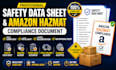 create amazon safety data sheet for hazmat compliance approval