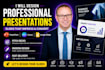 design modern powerpoint presentation and corporate template