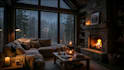design seamless cozy rain environments for focus and sleep