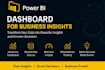 create professional power bi dashboard for business insights