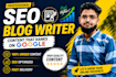 write SEO articles for affiliate websites and niches