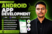 develop android app using java kotlin with api integration