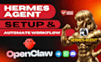 setup hermes agent hermes openclaw nemoclaw ai agent ai automation
