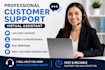 provide customer support and chat assistance in english