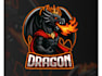 do modern professional creativity dragon logo