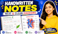 create handwritten notes diagrams and neet study content