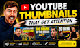 design premium ai youtube thumbnails with high CTR