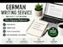 write blog articles and texts in german