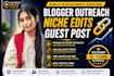 do manual blogger outreach backlinks