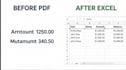 do PDF bank statement to excel conversion