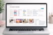 build a custom notion content calendar and social media planner