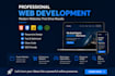 full stack web development react, node, python, apis