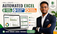 create automated excel budget tracker debt payoff tracker financial dashboard