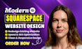 build squarespace website, design or redesign squarespace, website development
