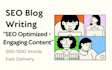 write high quality blog posts or articles for your website