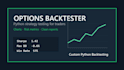 build you an options trading backtester in python