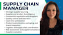 source reliable suppliers, negotiate prices, and manage logistics