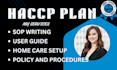 write sops, policy and procedures, user guides, manuals