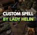 cast a powerful custom spell