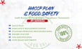 create haccp plan, sops and food safety documents audit ready