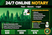 notarize usps form 1583 online now same day public notary