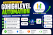 setup gohighlevel automation workflows and zapier integrations