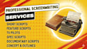 write screenplay, screenwriting, feature film script