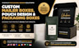 design premium mailer box, pouch design, and packaging boxes