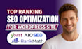 do top ranking on page, technical and local seo for your wordpress website
