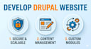 develop and customize drupal website with modules