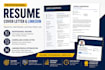 write a professional resume, cover letter and linkdin profile