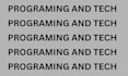 do domain programming, and tech
