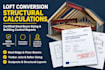 deliver loft conversion structural calculations and steel beam sizing