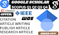 write and publish your article in a top scopus journal