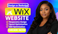 wix website redesign wix website design wix website development wix website