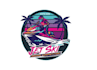 create a modern jet ski logo t shirt design