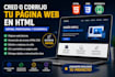 design a simple HTML landing page