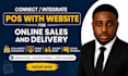 connect pos with website for online sales and delivery